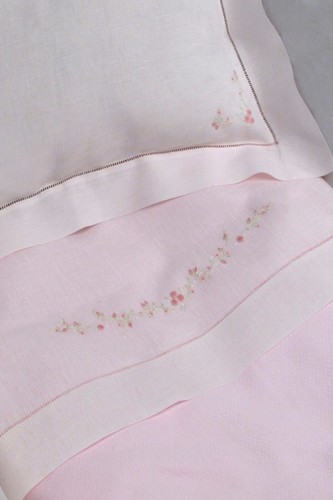 Lenzuolino baby culla ricamo - lenzuolino, a